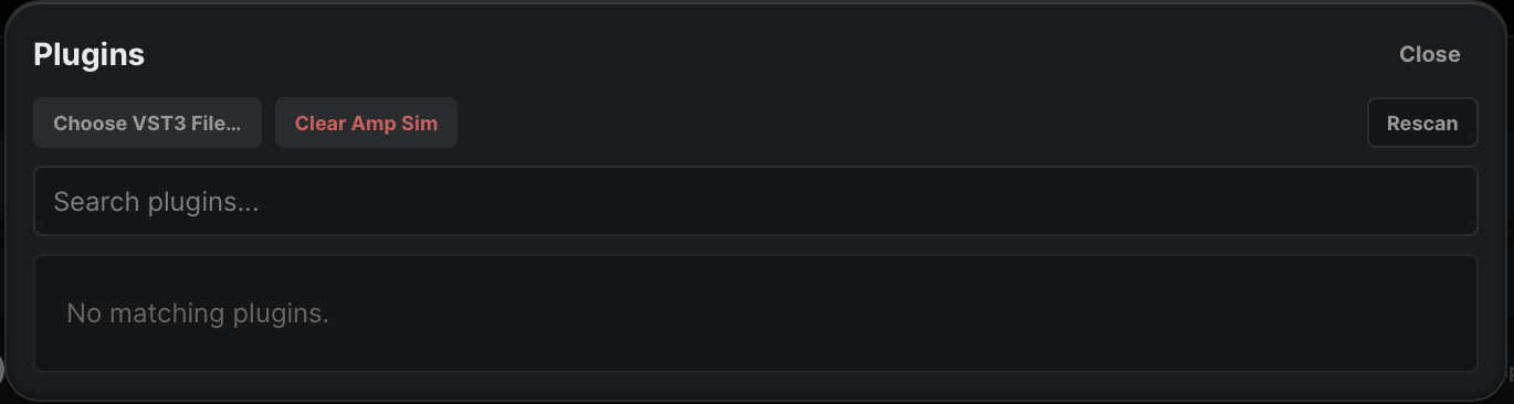Plugin scan workflow