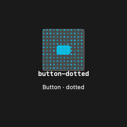 Button Dotted rendered Tandem component
