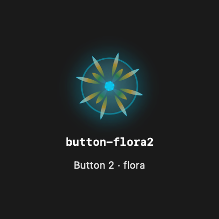 Button Flora2 rendered Tandem component