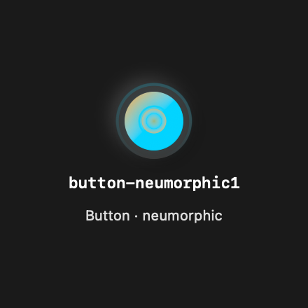 Button Neumorphic1 rendered Tandem component