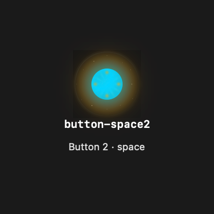 Button Space2 rendered Tandem component