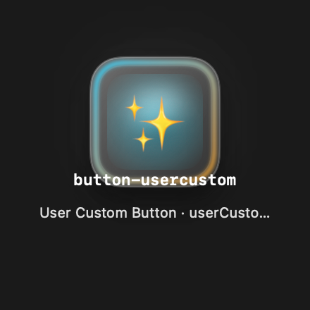 Button Usercustom rendered Tandem component