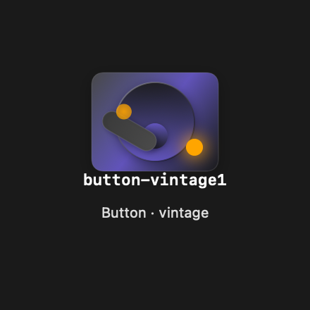 Button Vintage1 rendered Tandem component