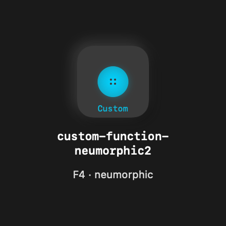 Custom Function Neumorphic2 rendered Tandem component