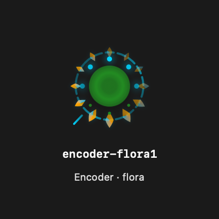 Encoder Flora1 rendered Tandem component