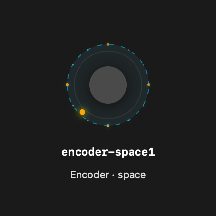 Encoder Space1 rendered Tandem component