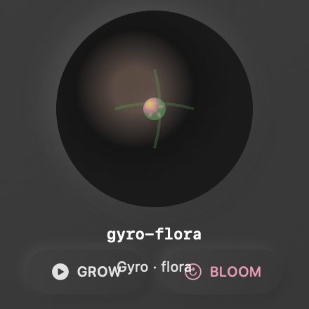 Gyro Flora rendered Tandem component