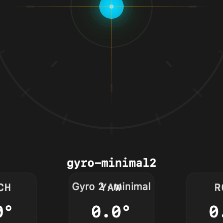 Gyro Minimal2 rendered Tandem component