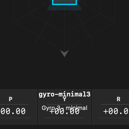 Gyro Minimal3 rendered Tandem component