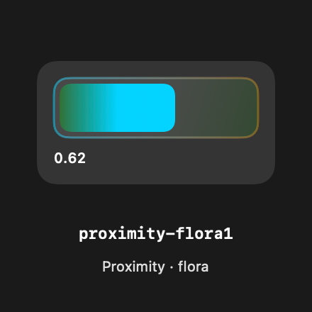 Proximity Flora1 rendered Tandem component