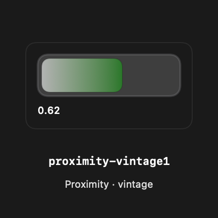 Proximity Vintage1 rendered Tandem component