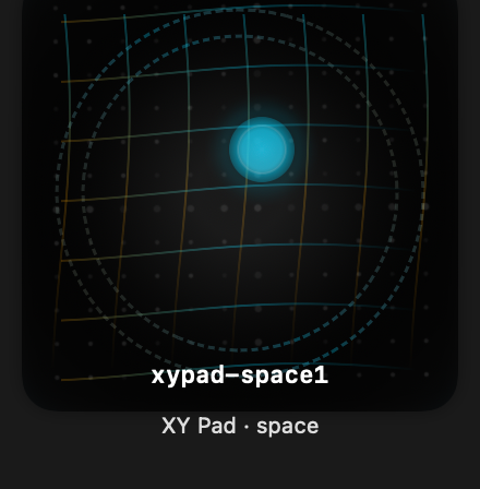 Xypad Space1 rendered Tandem component
