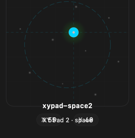 Xypad Space2 rendered Tandem component