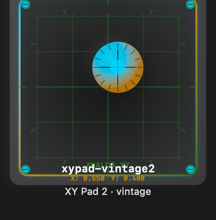 Xypad Vintage2 rendered Tandem component